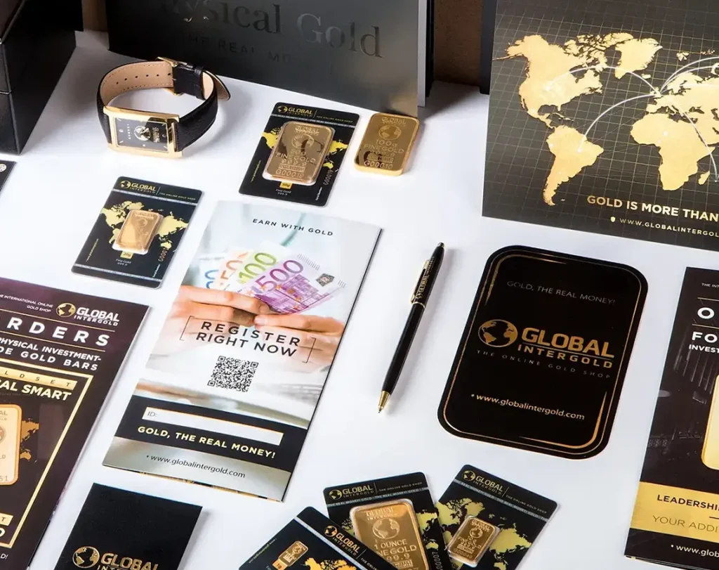 Pliant promoțional tipărit profesional – design modern și layout clar